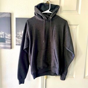 Hanes Men’s Hoodie Eco Smart Small Grey